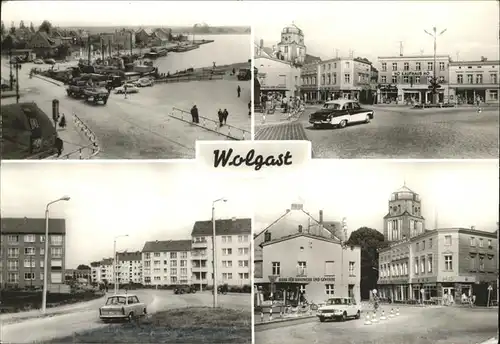 Wolgast Hafen Platz der Jugend Dr. Theodor-Neubauer-Str. Kat. Wolgast