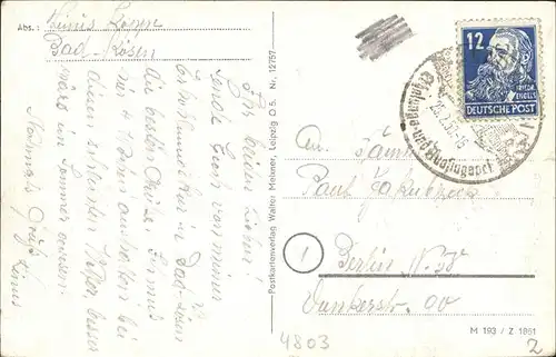 Bad Koesen  Kat. Bad Koesen