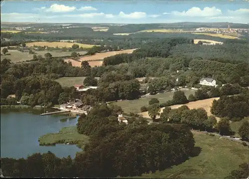 Sielbeck Holsteinische Schweiz Fliegeraufnahme / Eutin /Ostholstein LKR