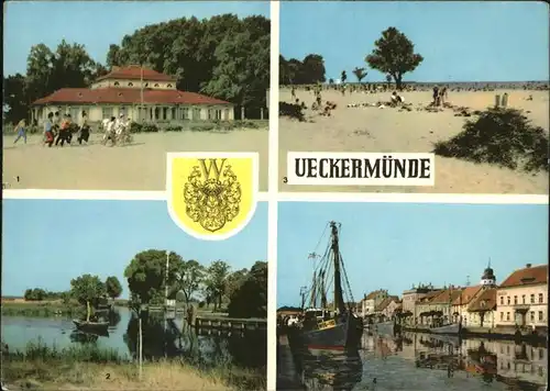 Ueckermuende Strandbad Hafen Kat. Ueckermuende