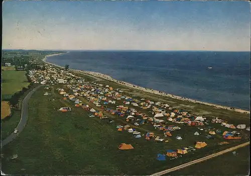 Hasselberg Ostsee Campingplatz Fliegeraufnahme Kat. Hasselberg