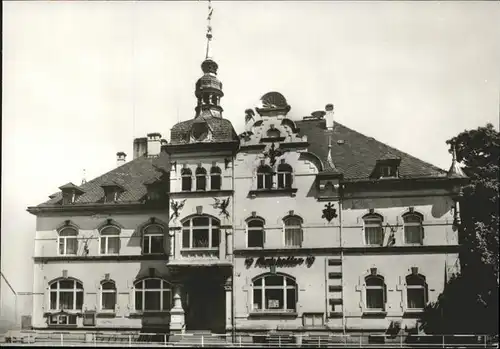 Hermsdorf Thueringen Rathaus Ho Gaststaette Ratskeller Kat. Hermsdorf Thueringen