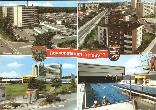 Heusenstamm Allwetterbad Bildungszentrum Bastenwald Kat. Heusenstamm