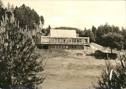 Waldau Thueringen Erholungsheim Bergkristall