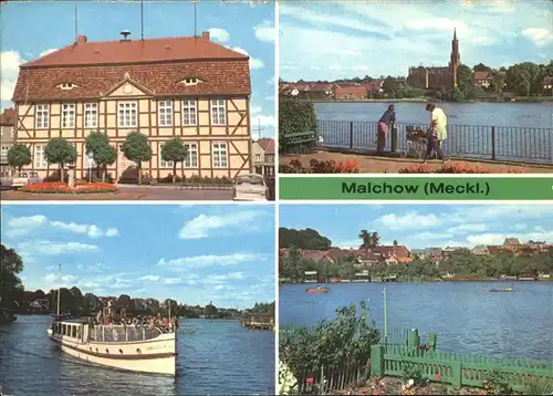Malchow Rathaus See Kloster Malchow  Kat. Malchow Mecklenburg