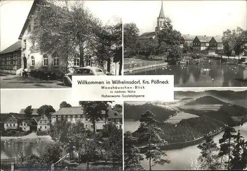 Wilhelmsdorf Poessneck Hohenwarte Saaletalsperre Kat. Wilhelmsdorf Poessneck