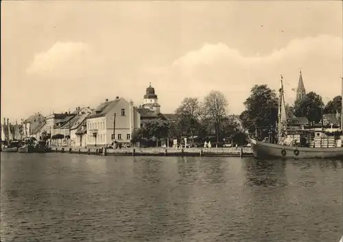 Ueckermuende Hafen Kat. Ueckermuende