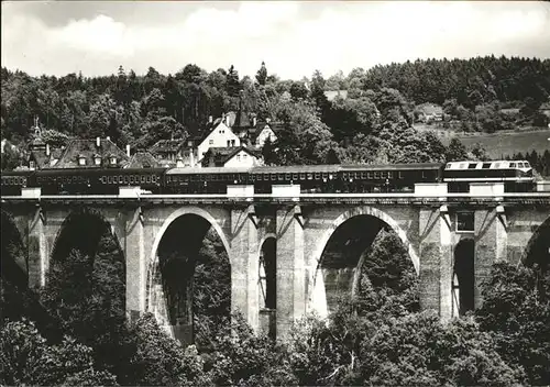 Jocketa Elstertalbruecke Kat. Poehl Vogtland