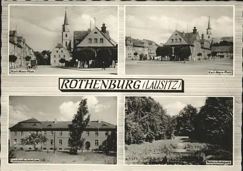 Rothenburg Oberlausitz Naturschutzpark Landambulatorium Kat. Rothenburg Oberlausitz