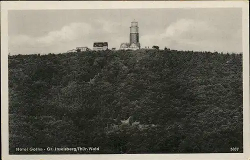 Inselsberg Schmalkalden Hotel Gotha Kat. Schmalkalden