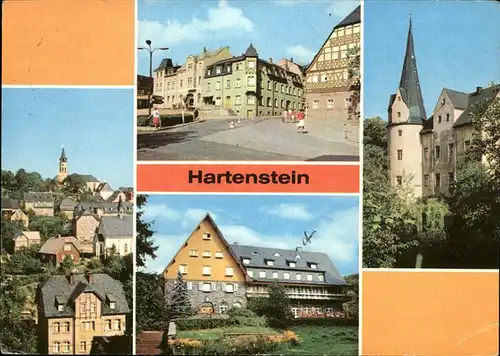 Hartenstein Ortsansichten Kat. Hartenstein Zwickau