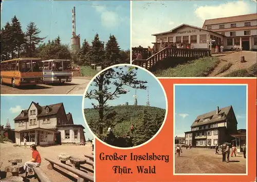 Inselsberg Schmalkalden Jugendherberge Gasthof Stoehr Kat. Schmalkalden