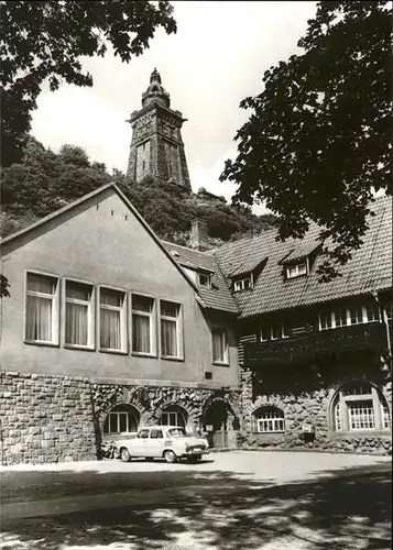 Kyffhaeuserdenkmal Erholungsheim Glueckauf Kat. Bad Frankenhausen