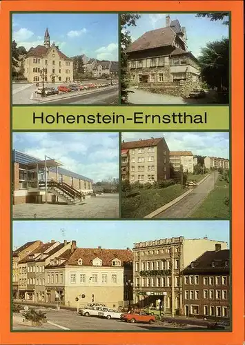 Hohenstein-Ernstthal Ortsansichten Kat. Hohenstein-Ernstthal