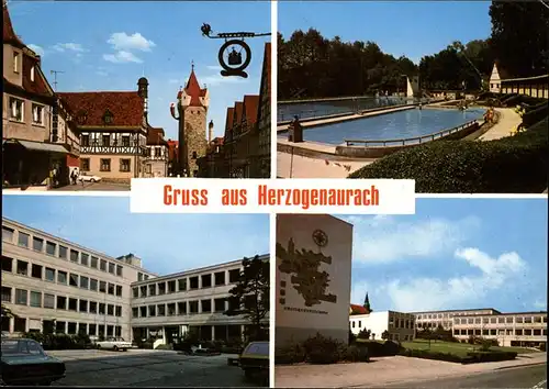 Herzogenaurach Stadtansichten Kat. Herzogenaurach