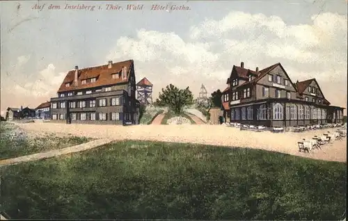 Inselsberg Schmalkalden Hotel Gotha Kat. Schmalkalden