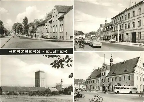 Herzberg Harz Anhalter Strasse Wasserturm Rathaus / Herzberg am Harz /Osterode Harz LKR