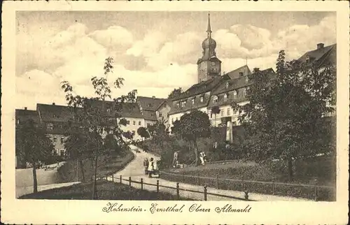Hohenstein-Ernstthal Oberer Altmarkt Kat. Hohenstein-Ernstthal