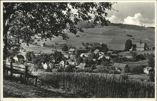 Hinterhermsdorf Panorama Kat. Sebnitz