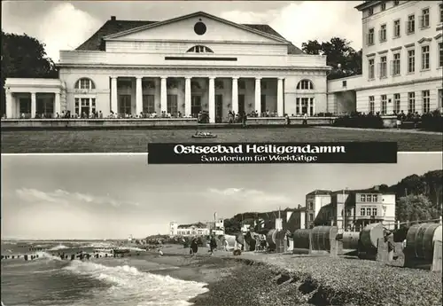 Heiligendamm Sanatorium Strand Kat. Bad Doberan