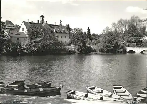 Grillenburg Boote Jagdschloss Kat. Tharandt