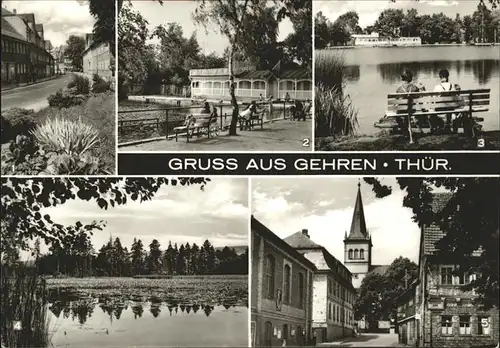 Gehren Thueringen  Kat. Gehren Thueringen