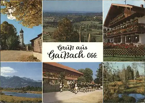 Gaissach Oberbayern Tracht Kat. Gaissach