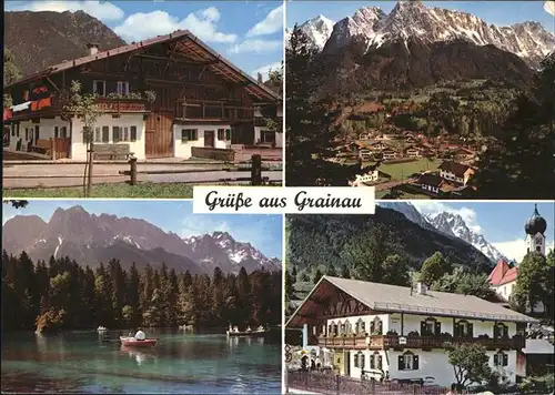 Grainau Boot  See Zugspitze Kat. Grainau