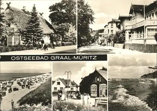 Graal-Mueritz Ostseebad Strand  / Seeheilbad Graal-Mueritz /Bad Doberan LKR