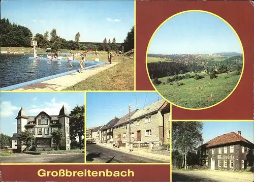 Grossbreitenbach Thueringen Schwimmbad Kinder / Grossbreitenbach /Ilm-Kreis LKR