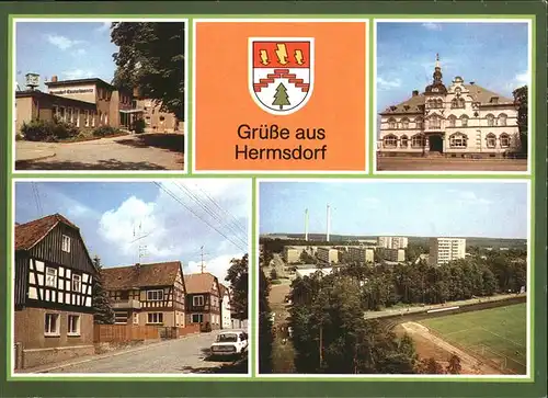 Hermsdorf Thueringen Fachwerkhaeuser Kat. Hermsdorf Thueringen