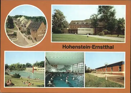 Hohenstein-Ernstthal Kreiskulturhaus Stadtbad Kat. Hohenstein-Ernstthal