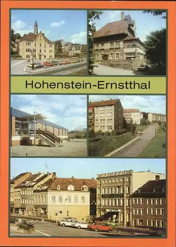 Hohenstein-Ernstthal Berggasthaus Schwimmhalle Kat. Hohenstein-Ernstthal