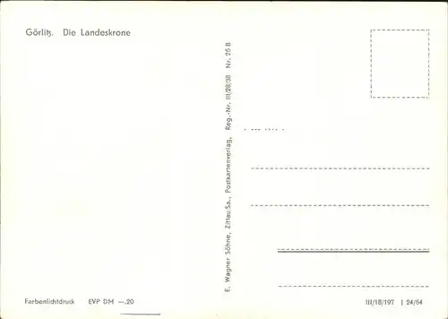 Goerlitz Sachsen Landeskrone / Goerlitz /Goerlitz LKR