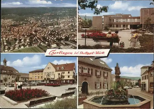 Gerlingen Wuerttemberg Brunnen  / Gerlingen /Ludwigsburg LKR