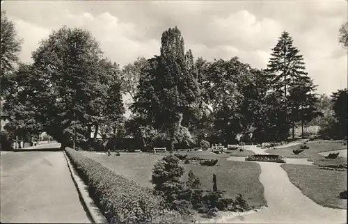 Dippoldiswalde Stadtpark Kat. Dippoldiswalde