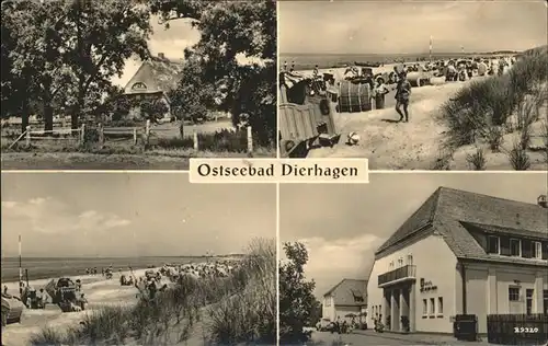 Dierhagen Ostseebad Strand Kat. Dierhagen Ostseebad