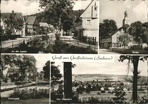 Grossschoenau Sachsen Lausur Kirche Oberdorf Kat. Grossschoenau Sachsen