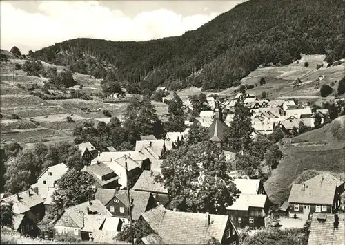 Giessuebel Schleusegrund Panorama / Schleusegrund /Hildburghausen LKR