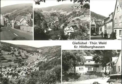 Giessuebel Schleusegrund  / Schleusegrund /Hildburghausen LKR