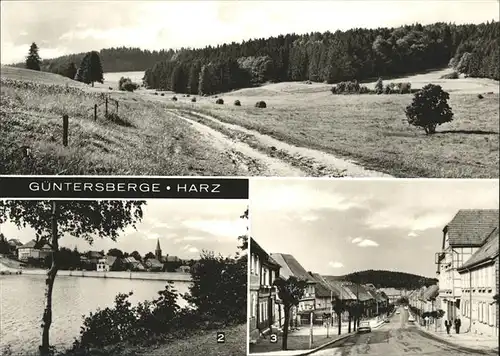 Guentersberge Limbachtal Bergsee Marktstrasse Kat. Guentersberge