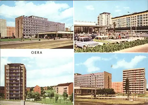 Gera Interhotel Platz der Republik Kat. Gera