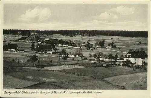 Zinnwald-Georgenfeld Gesamtansicht Kat. Altenberg