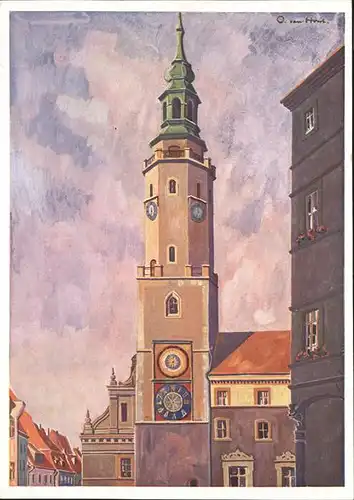 Goerlitz Sachsen Rathausturm / Goerlitz /Goerlitz LKR