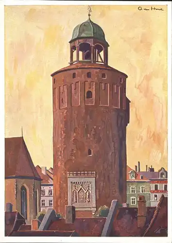 Goerlitz Sachsen Der Dicke Turm / Goerlitz /Goerlitz LKR