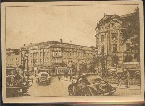 Gera Am alten Theater Strassenbahn Kat. Gera