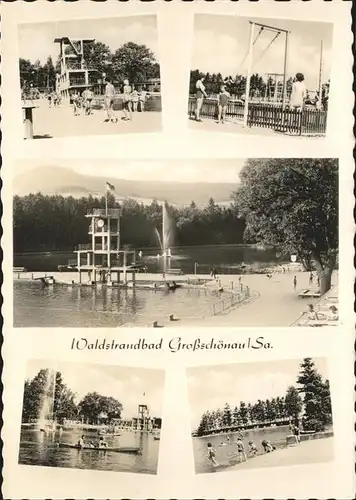 Grossschoenau Sachsen Waldstrandbad Kat. Grossschoenau Sachsen