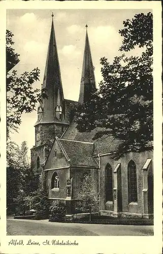 Alfeld Leine St. Nikolaikirche Kat. Alfeld (Leine)