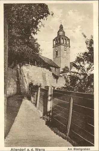 Allendorf Werra Stadtgraben / Bad Sooden-Allendorf /Werra-Meissner-Kreis LKR