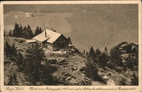 Arberg Arberggipfel Arberschutzhaus Kat. Arberg